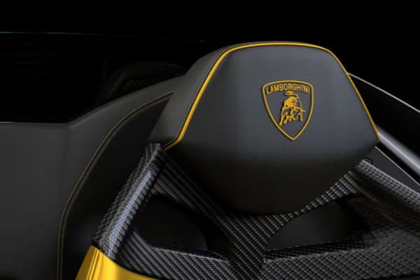 Lamborghini Huracan EVO Front Seat Headrest
