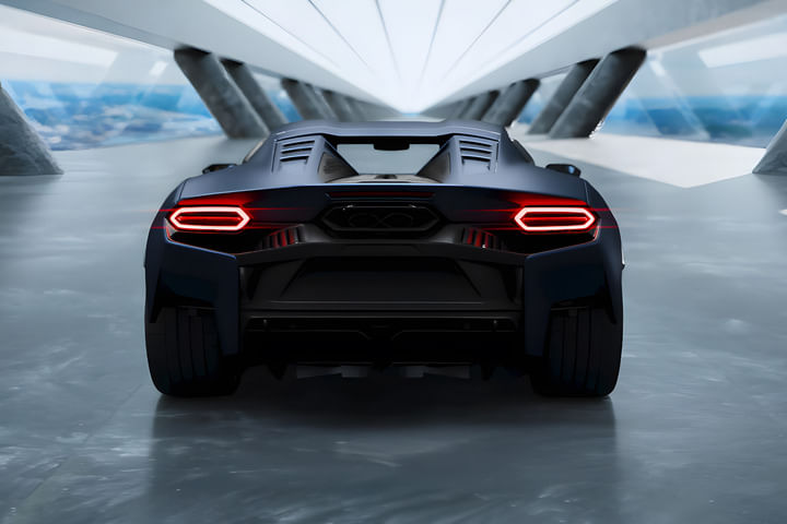 Lamborghini Temerario Rear View