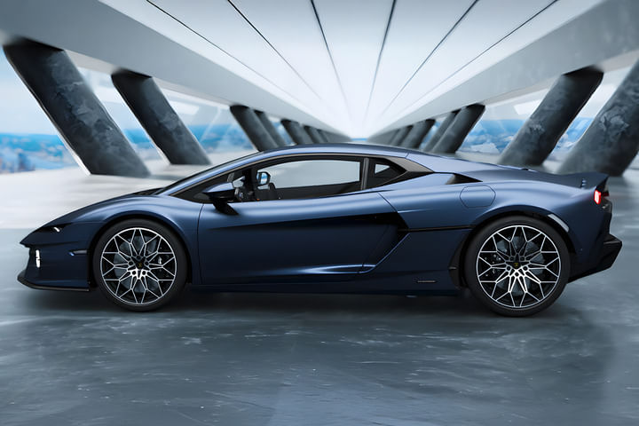 Lamborghini Temerario Left Side View