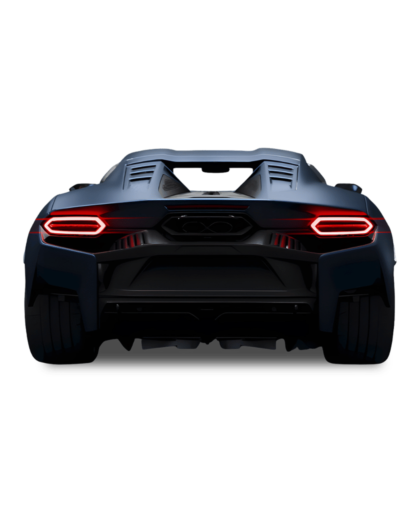 Lamborghini Temerario Rear View
