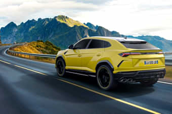 Lamborghini Urus Left Rear Three Quarter Lamborghini Urus Left Rear Three Quarter