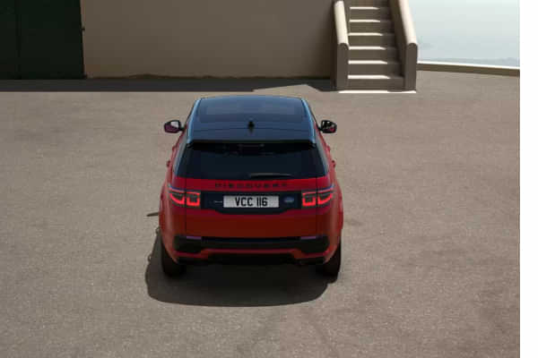 Land Rover Discovery Sport Rear View Land Rover Discovery Sport Rear View