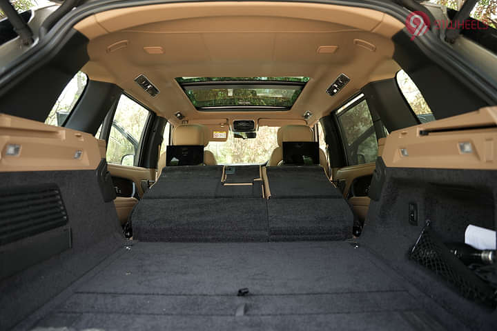 Land Rover Range Rover Bootspace Rear Seat Folded