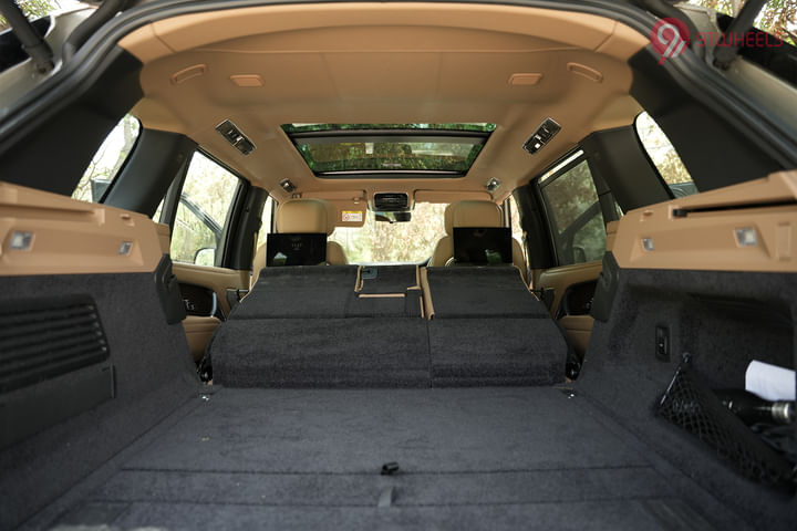 Land Rover Range Rover Bootspace Rear Seat Folded
