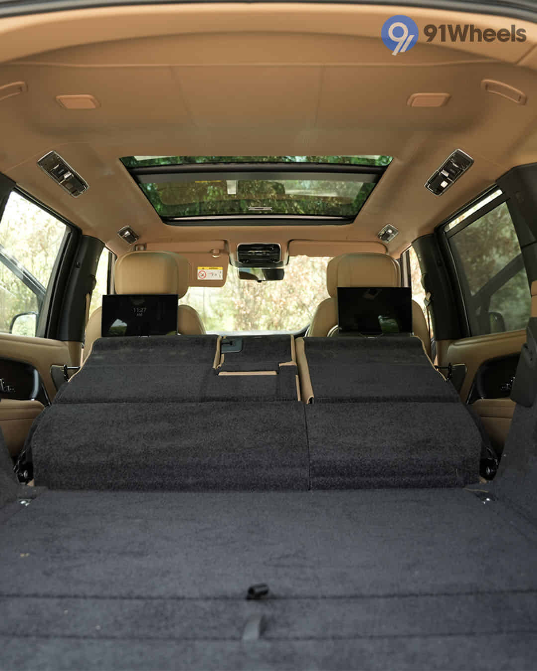 Bootspace Rear Seat Folded