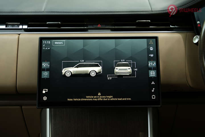Land Rover Range Rover Infotainment System