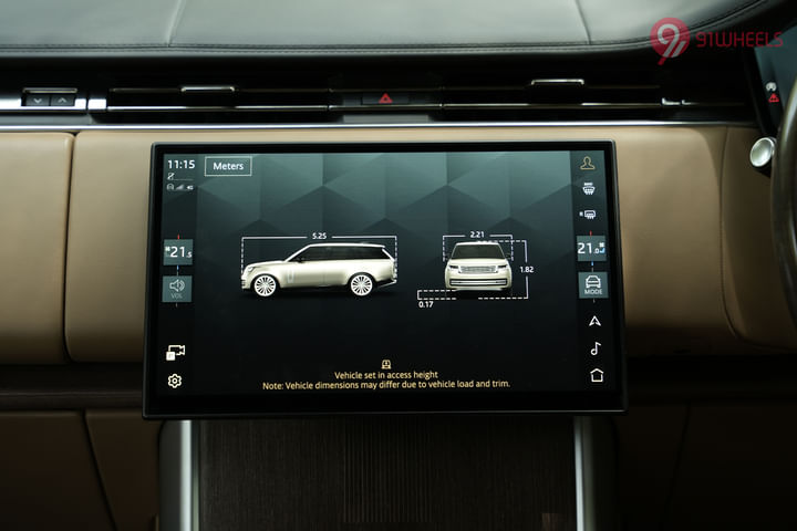 Land Rover Range Rover Infotainment System