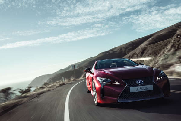 Lexus LC 500h Cornering Shot