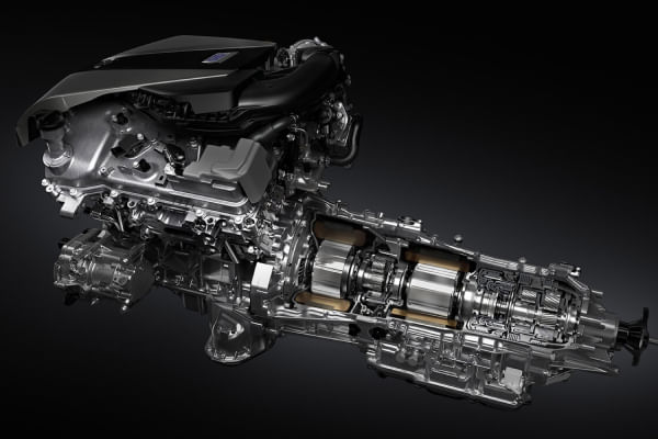 Lexus LC 500h Engine Shot