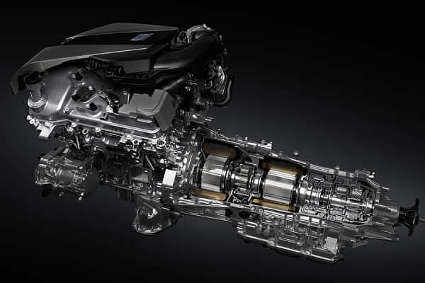 Lexus LC 500h Engine Shot