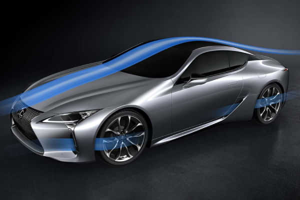 Lexus LC 500h Left Front Three Quarter Lexus LC 500h Left Front Three Quarter