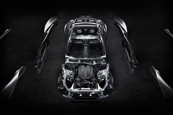 Lexus LC 500h Engine Shot Lexus LC 500h Engine Shot