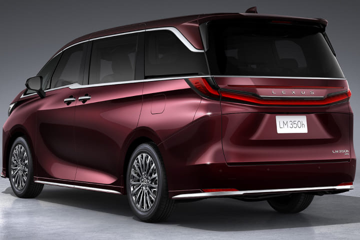 Lexus LM Left Rear Three Quarter