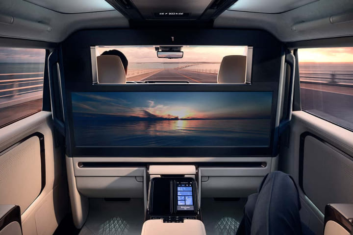 Lexus LM Roof Mounted Controls/Sunroof & Cabin Light Controls