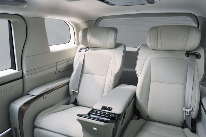 Lexus LM Rear Seats