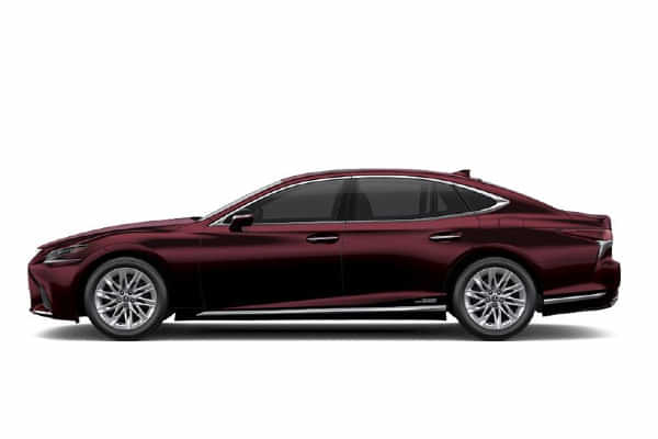 Lexus LS 500h Left Side View Lexus LS 500h Left Side View