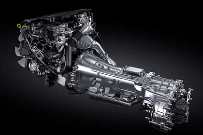 Lexus LX 500d Engine Shot