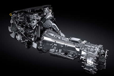 Lexus LX Engine Shot