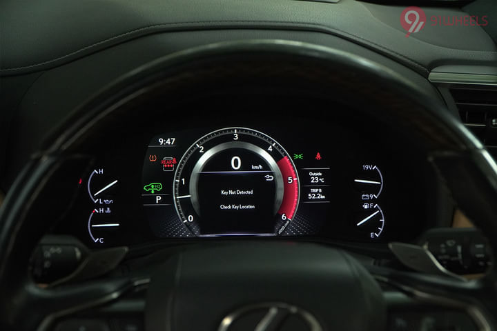 Lexus LX Head-Up Display (HUD)