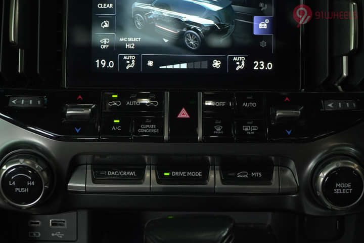 Lexus LX AC Controls