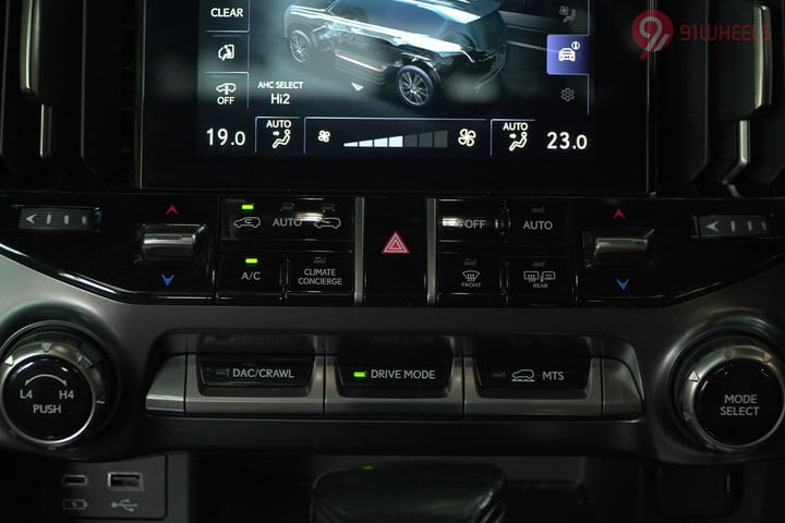 Lexus LX AC Controls