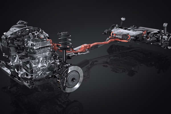 Lexus RX Engine Shot