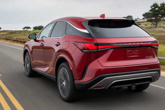 Lexus RX Left Rear Three Quarter Lexus RX Left Rear Three Quarter