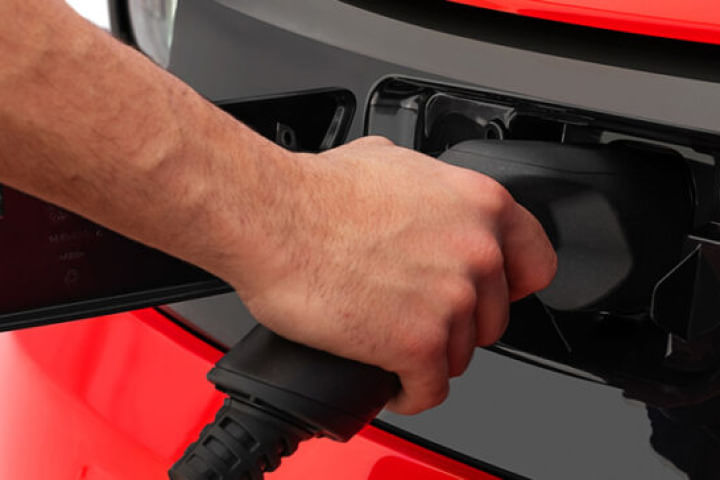 Ligier Myli Charging Outlet