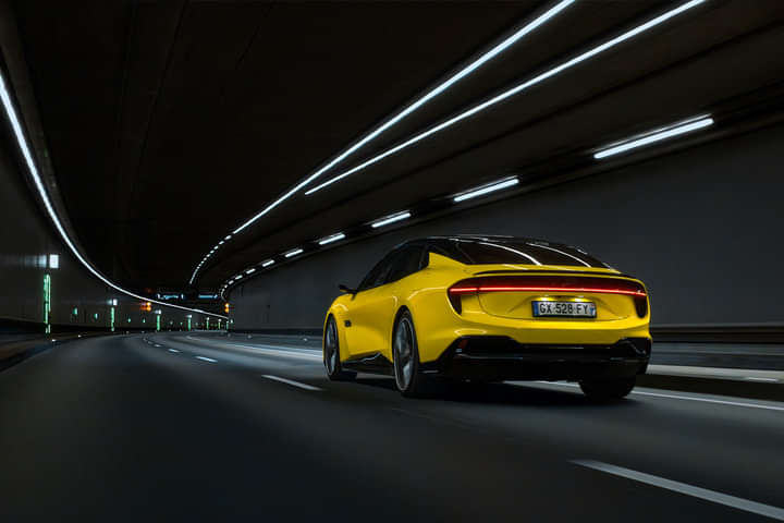 Lotus Emeya Driving Shot