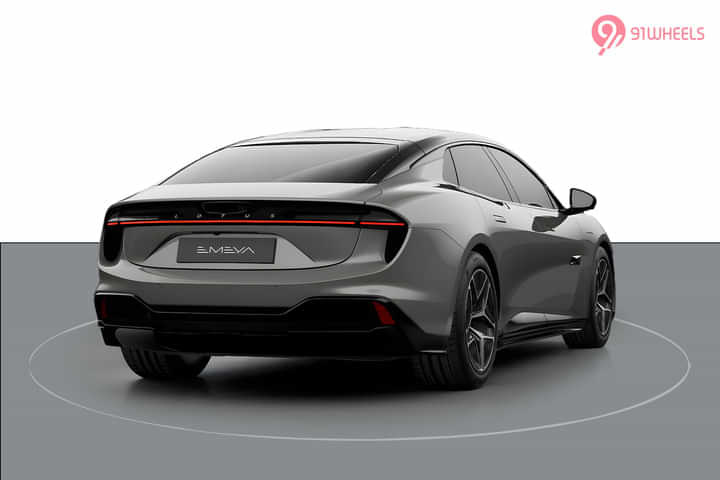 Lotus Emeya Right Rear Three Quarter Lotus Emeya Right Rear Three Quarter