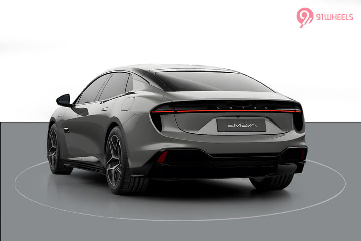 Lotus Emeya Left Rear Three Quarter
