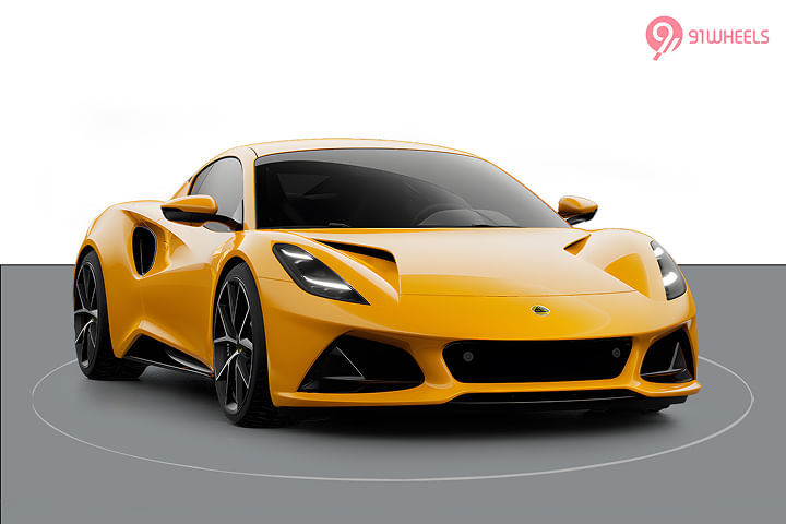 Lotus Emira Right Front Three Quarter