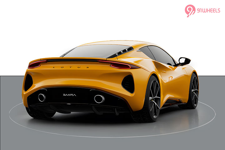 Lotus Emira Right Rear Three Quarter