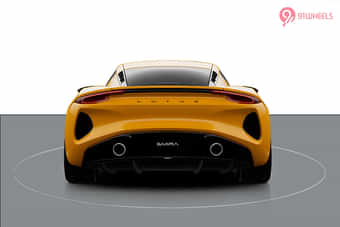 Lotus Emira Rear View Lotus Emira Rear View