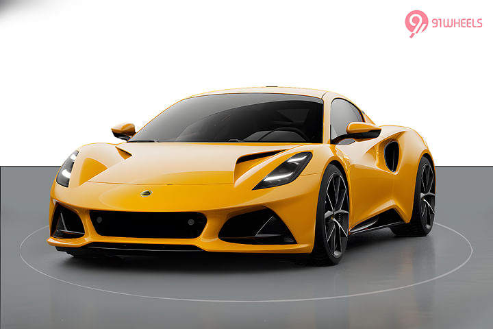 Lotus Emira Left Front Three Quarter