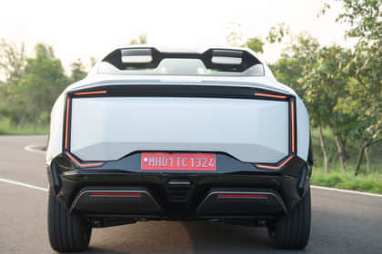 Mahindra BE 6 Rear View Mahindra BE 6 Rear View
