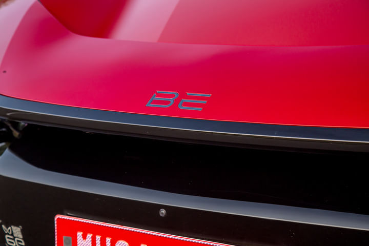 Mahindra BE 6 front badge