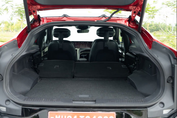 Mahindra BE 6 Bootspace Rear Seat Folded