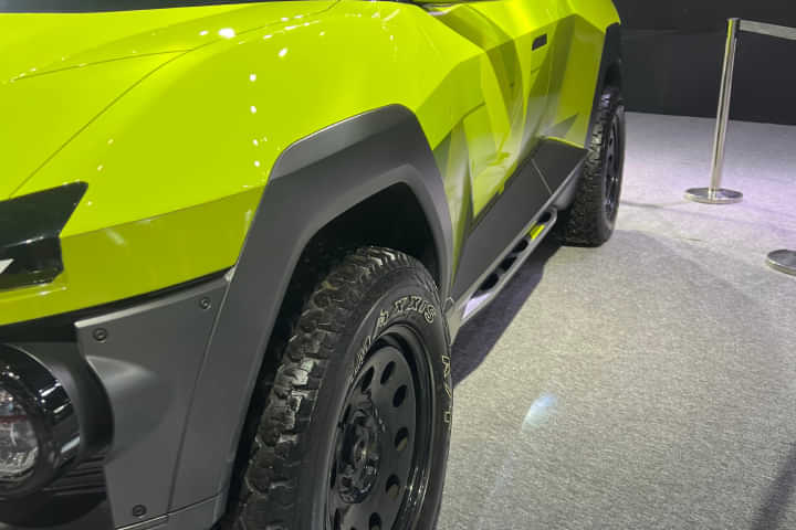 Mahindra BE Rall-E Side Profile