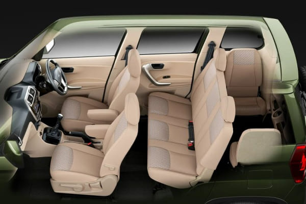 Mahindra Bolero Neo Rear Seats