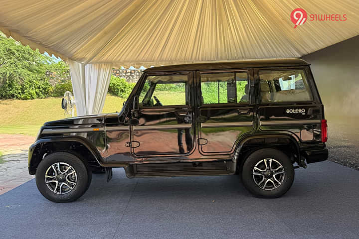 Mahindra Bolero Left Side View Mahindra Bolero Left Side View