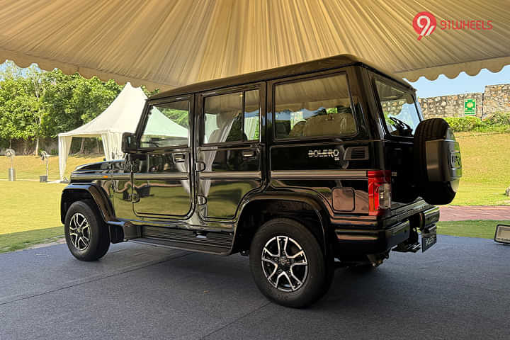 Mahindra Bolero Left Rear Three Quarter Mahindra Bolero Left Rear Three Quarter