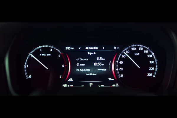 Mahindra Scorpio N Instrument Cluster