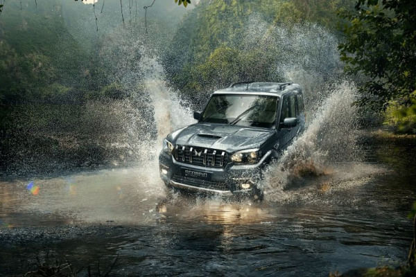 Mahindra Scorpio Classic Driving Shot