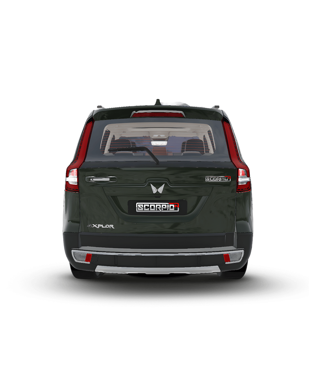 Mahindra Scorpio N Rear View Mahindra Scorpio N Rear View