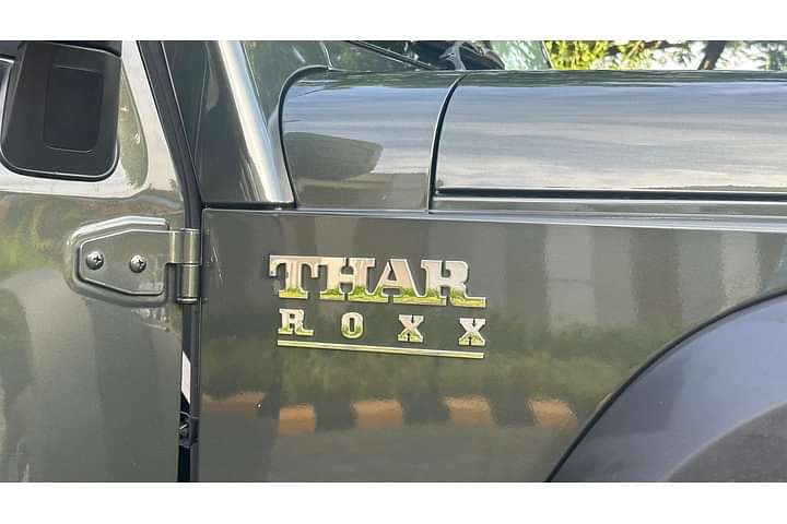 Mahindra Thar Roxx front badge