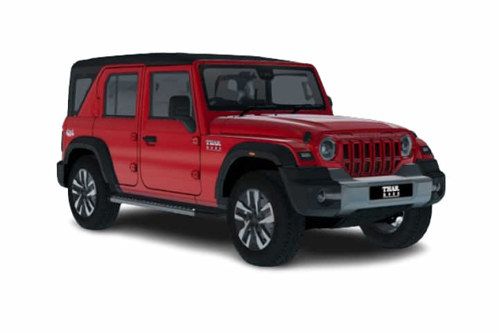 Mahindra Thar Roxx Right Front Three Quarter Mahindra Thar Roxx Right Front Three Quarter