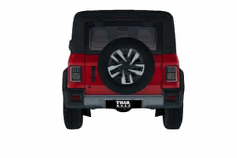 Mahindra Thar Roxx Rear View Mahindra Thar Roxx Rear View