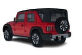 Mahindra Thar Roxx Left Rear Three Quarter Mahindra Thar Roxx Left Rear Three Quarter