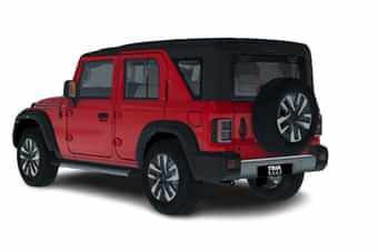 Mahindra Thar Roxx Left Rear Three Quarter Mahindra Thar Roxx Left Rear Three Quarter